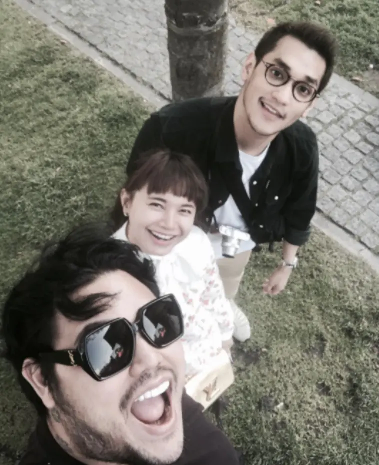 Rossa, Afgan dan Ivan Gunawan berlibur bersama. (Instagram/ivan_gunawan)