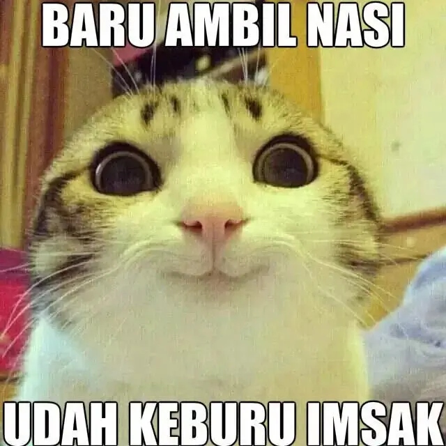 10 Meme Lucu Sambut Ramadhan Ini Bikin Senyum Sendiri