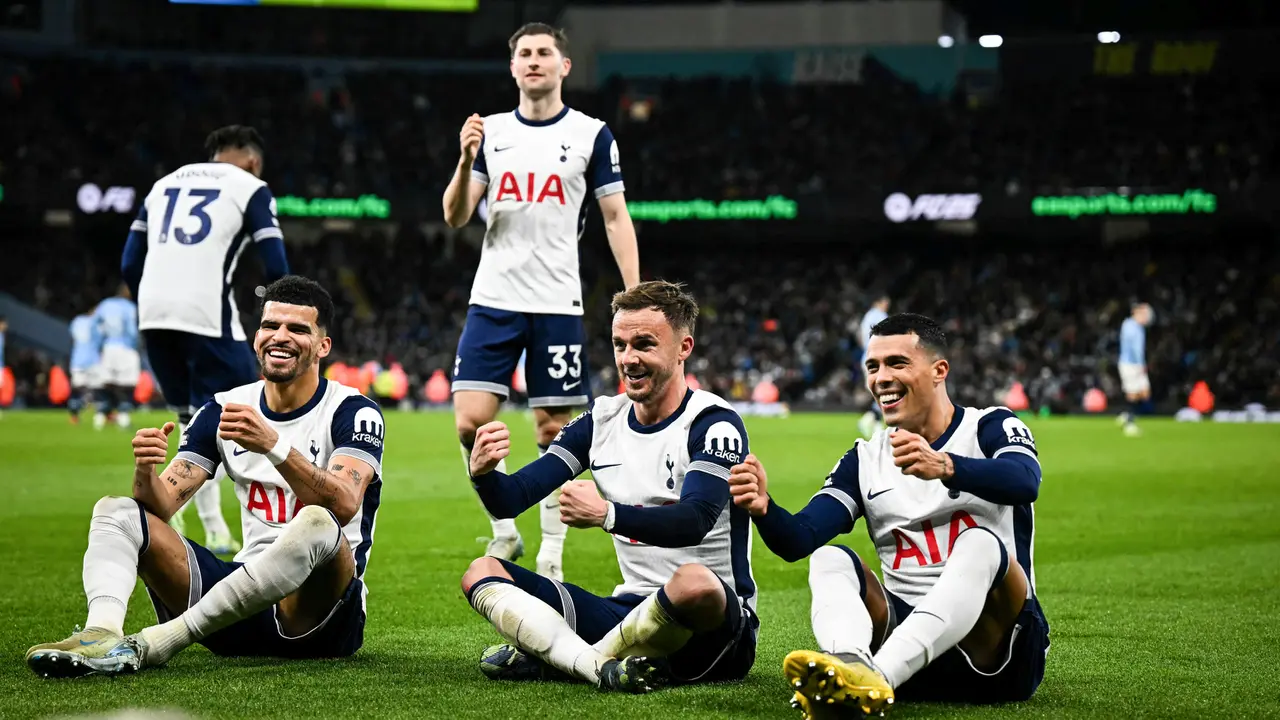 Foto: Momen Menyakitkan Bagi Manchester City, Digilas Tottenham dan Telan 5 Kekalahan Beruntun