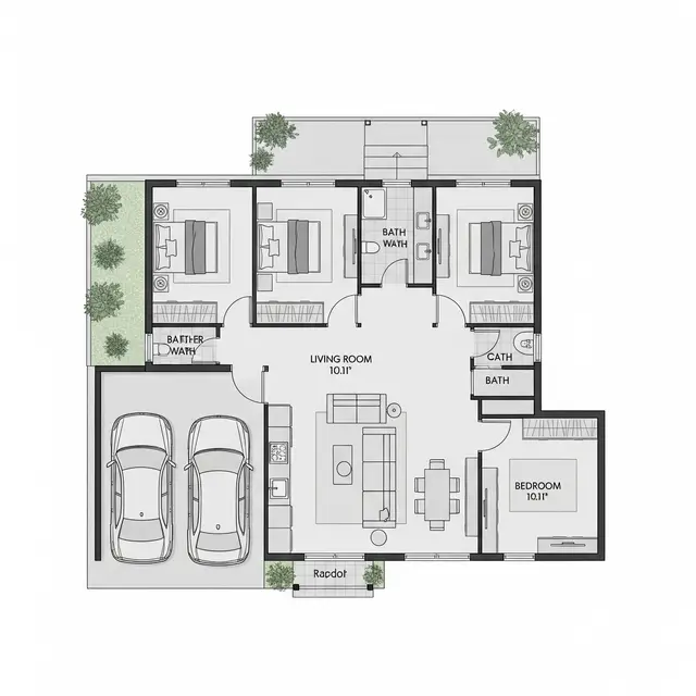 8 Inspirasi Arsitektur Rumah Sederhana 3 Kamar Tidur Terbaik