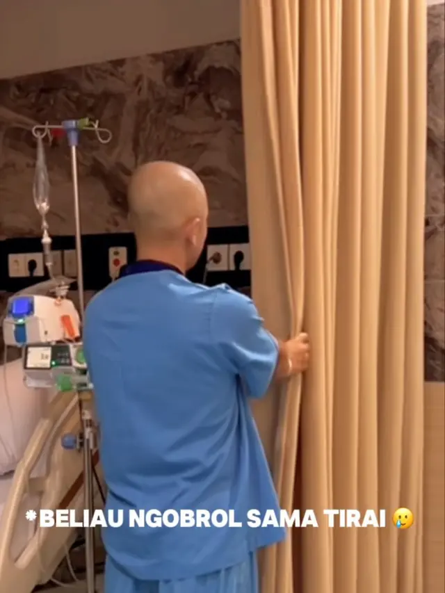 Ayu Ting Ting datang jenguk tapi malah terjadi hal tak terduga. (credit:instagram.com/qissyoutv)