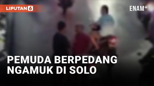 VIDEO: Viral Pemuda Berpedang Ngamuk, Gibran Rakabuming Langsung Cari Pelaku
