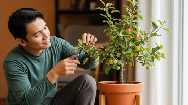 Cara Menanam Pohon Apel di Dalam Rumah