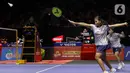 Kemenangan ini membawa ganda putri Indonesia, Apriyani Rahayu/Febi Setianingrum ke babak 16 besar turnamen Indonesia Open 2025. (Liputan6.com/Herman Zakharia)