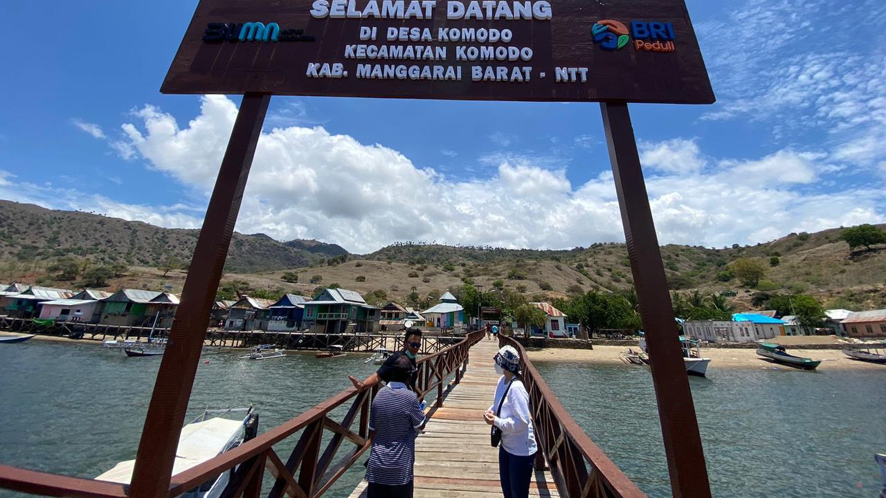 BRI Peduli Dorong Pariwisata Pulau Komodo Melalui Bantuan Infrastruktur