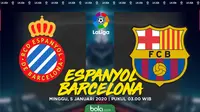 La Liga: Espanyol vs Barcelona. (Bola.com/Dody Iryawan)