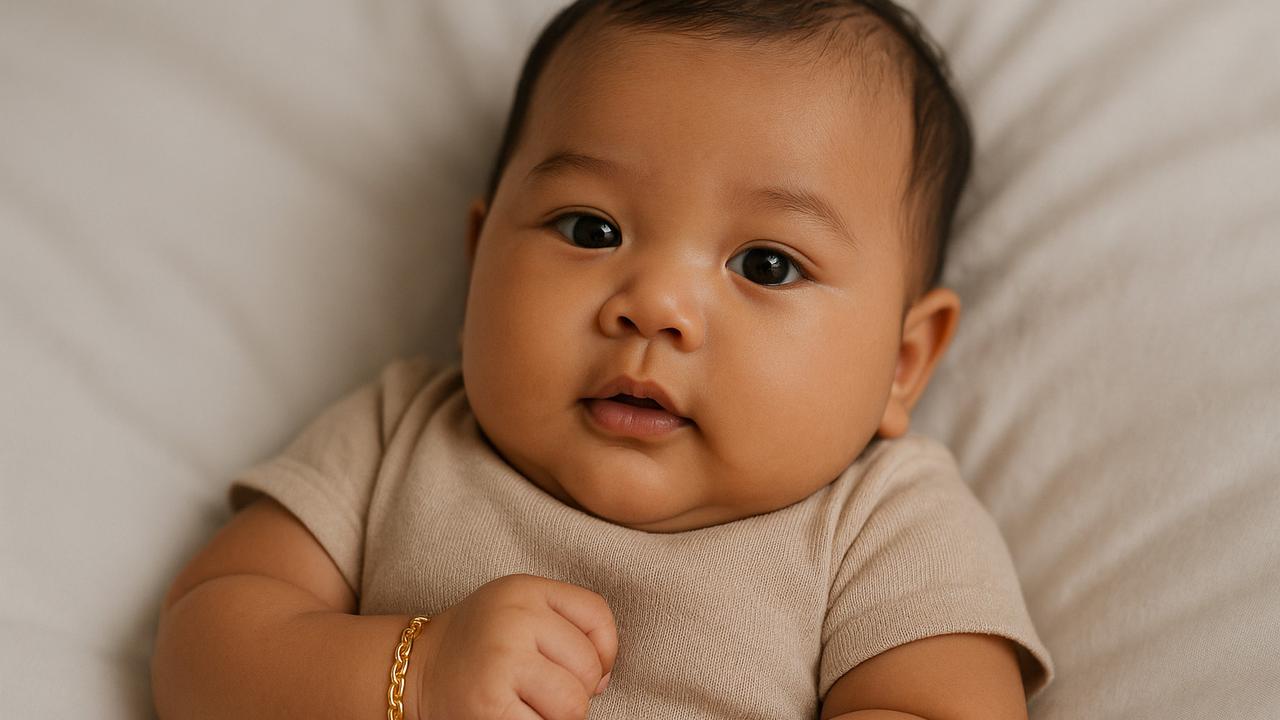 Model Gelang Emas Bayi 1 Gram/Ilustrasi gambar oleh AI