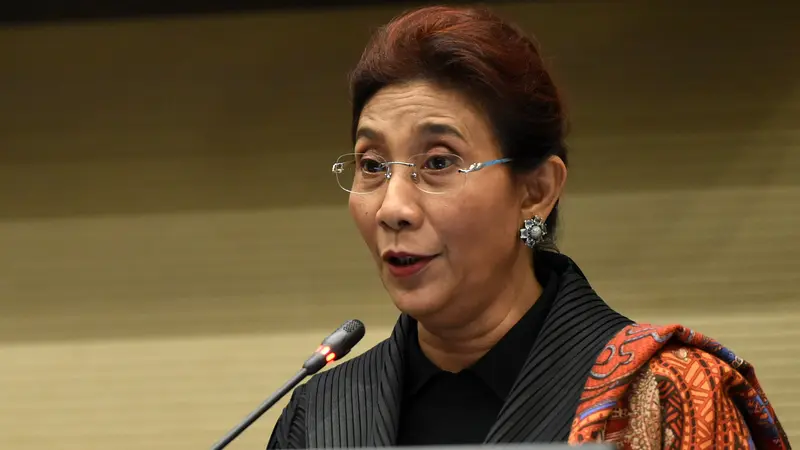 20151116-Menteri Susi Berikan Pidato Soal Kejahatan Lingkungan di Singapura