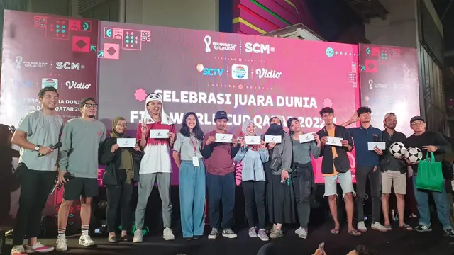 Selebrasi Juara Final FIFA World Cup Qatar 2022 di Grand Galaxy Park