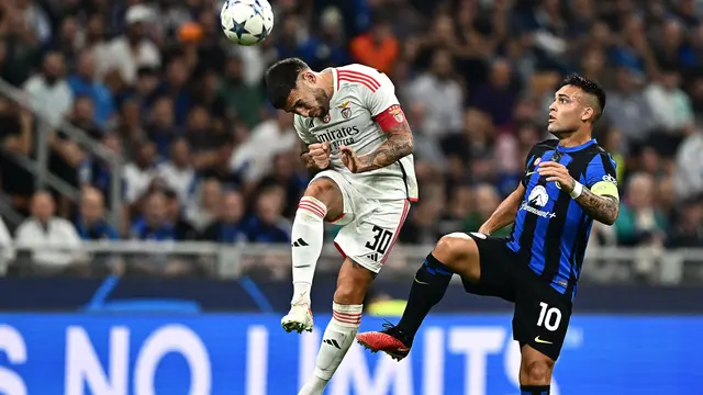 Liga Champions Inter Milan vs Benfica