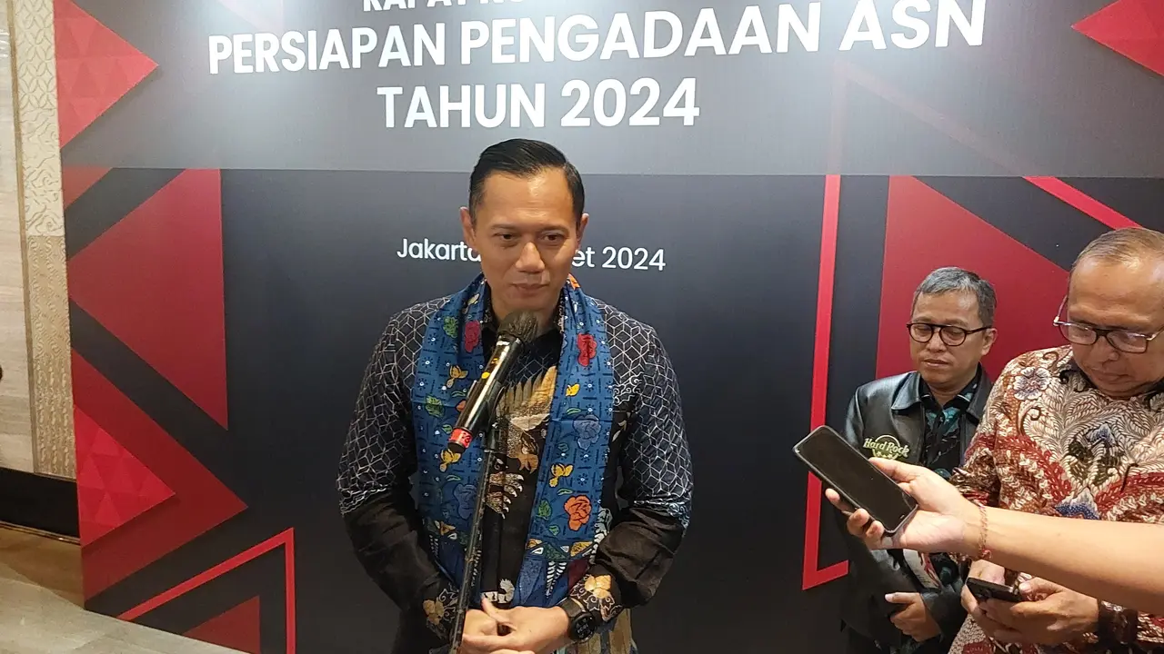 Menteri Agraria dan Tata Ruang/Kepala Badan Pertanahan Nasional (ATR/BPN) Agus Harimuti Yudhoyono (AHY). (Foto: Liputan6.com/Arief RH)