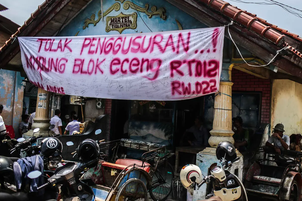 Melihat Aktivitas Warga Muara Angke yang Menolak Penggusuran