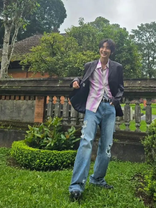 Lee Joon Gi saat Berkunjung ke Bali