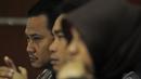 Riefan Avrian adalah Putra mantan Menteri Koperasi dan Usaha Kecil Menengah (KUKM) Syarief Hasan, Pengadilan Tipikor, Jakarta, Kamis (13/11/2014)(Liputan6.com/Miftahul Hayat)