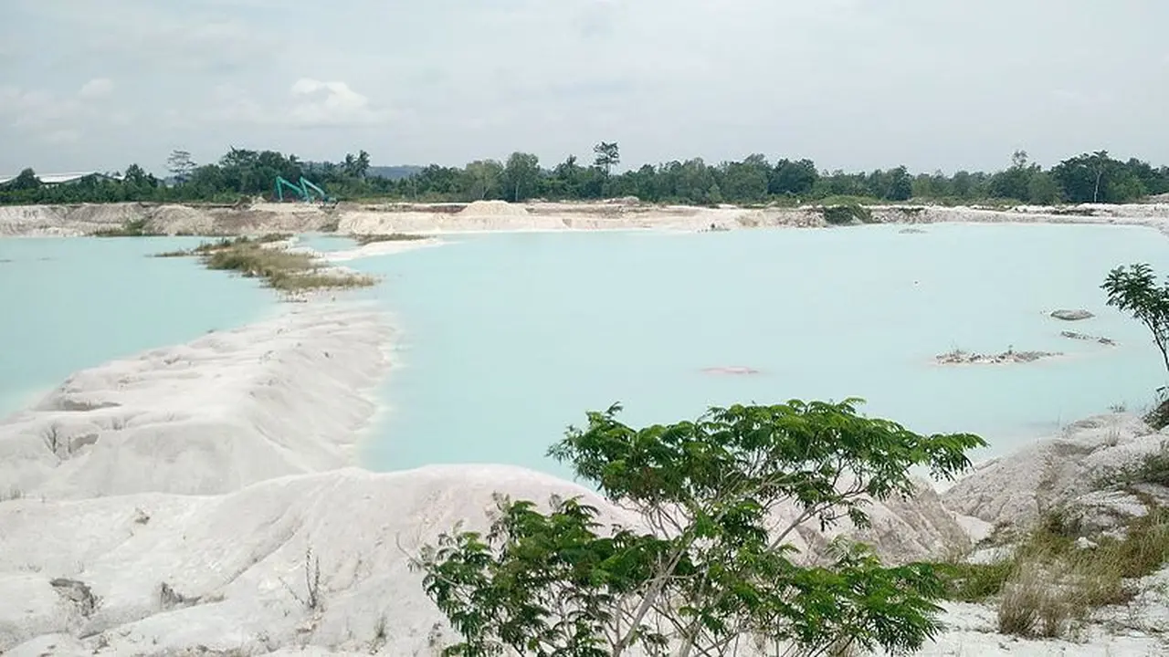 Danau koalin, Belitung