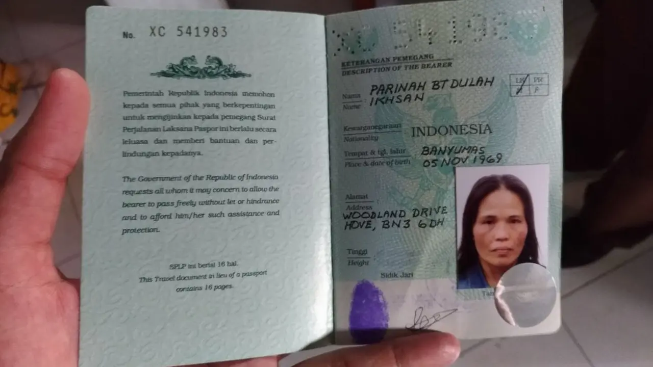 18 Tahun Bekerja, TKI Parinah Ternyata Hanya Diberi Uang Jajan