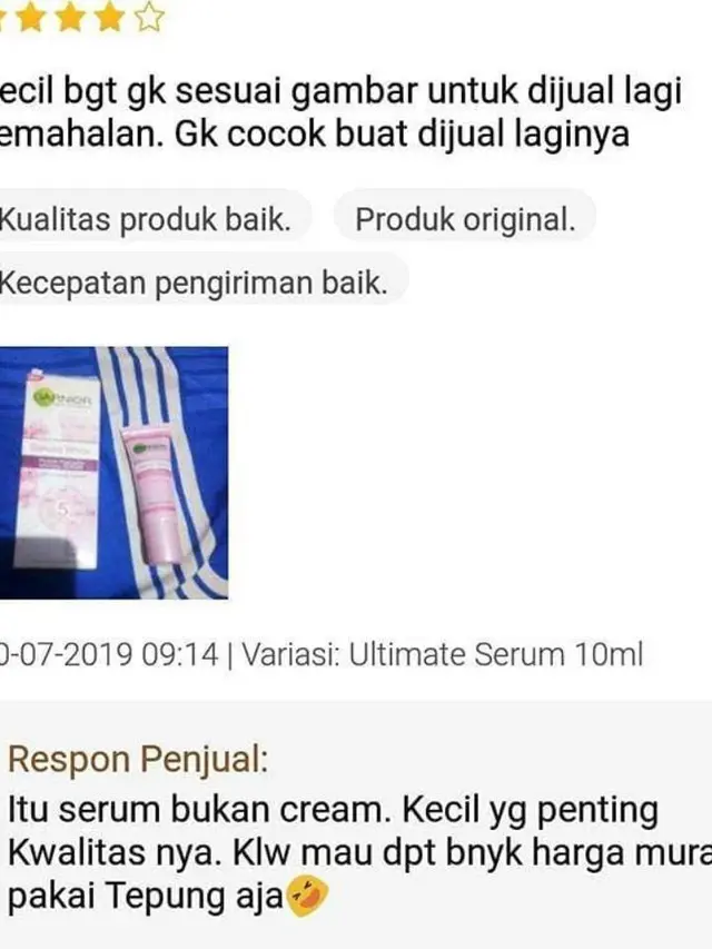 7 Respons Testimoni Pembeli di Online Shop Ini Bikin Kesal Sendiri
