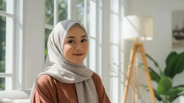 Model Gamis Linen Terbaru Adem Cocok untuk Cuaca Panas