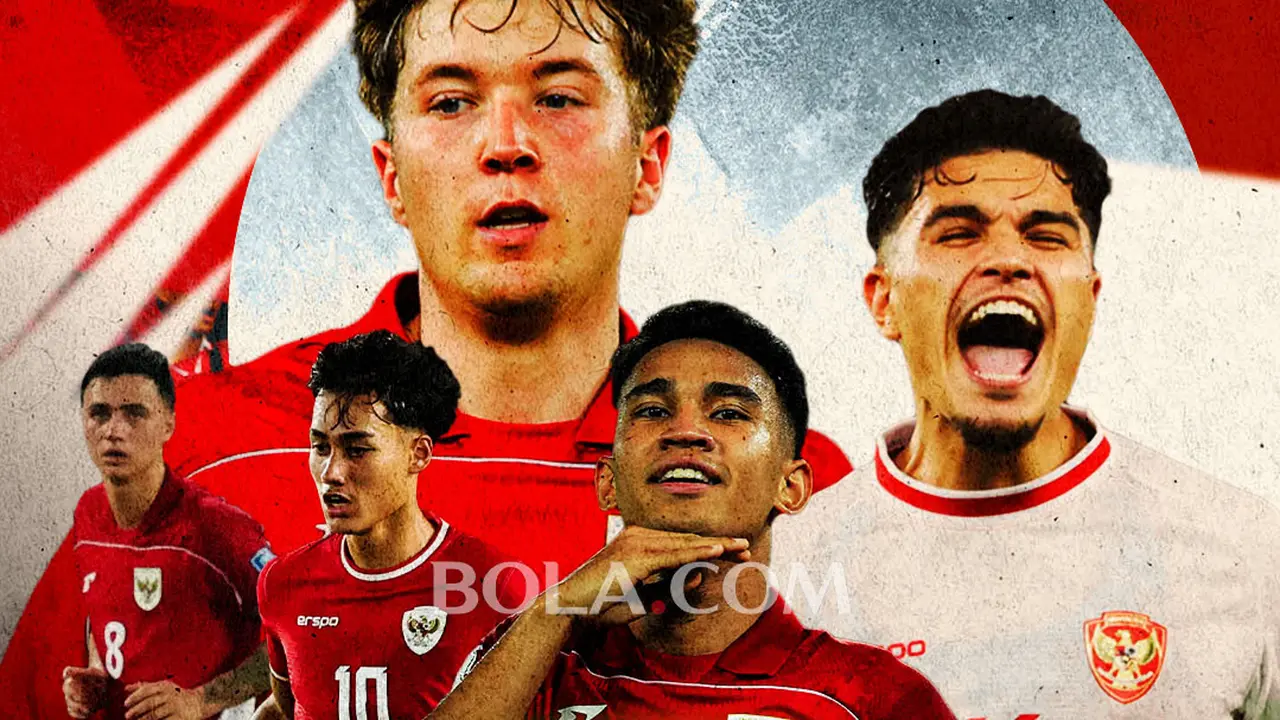 Timnas Indonesia - Ole Romeny, Ragnar Oratmangoen, Rafael Struick, Marselino Ferdinan, Eliano Reijnder
