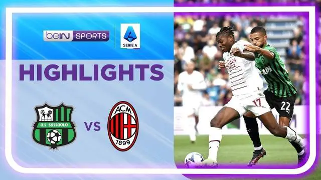 VIDEO Liga Italia: AC Milan Imbang Hadapi Sassuolo, Mike Maignan Lakukan Penyelamatan Krusial