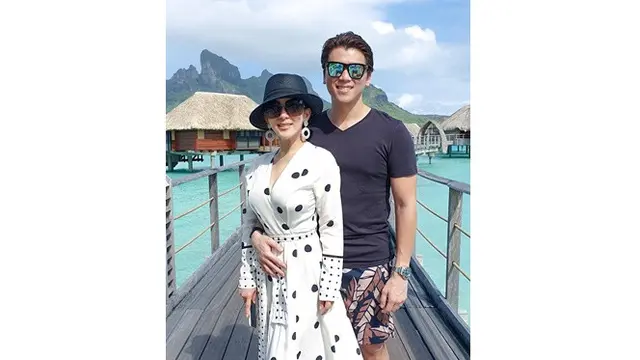 7 Potret Cetar Syahrini dan Reino Barack saat Bulan Madu di Bora-Bora dan Selandia Baru