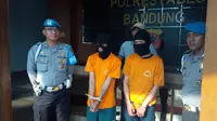 AG penjambret pasutri di kawasan Dago, Kota Bandung, Jawa Barat, yang menyebabkan sang suami tewas. (Liputan6.com/Aditya Prakasa)