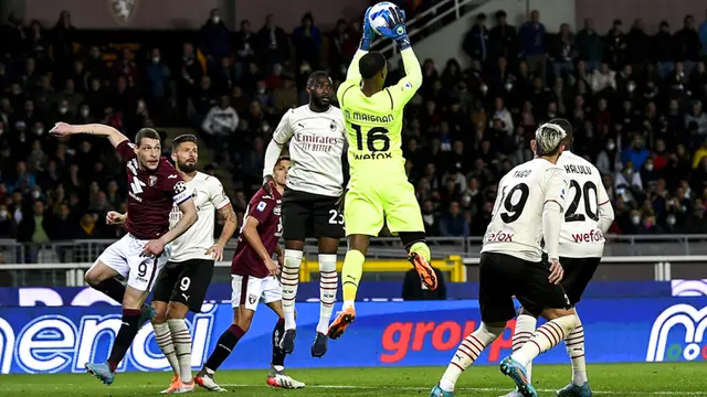 FOTO: AC Milan Gagal Taklukkan Torino di Serie A
