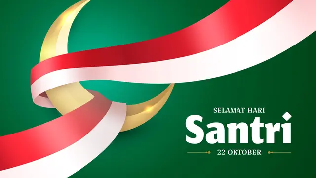 Ilustrasi Hari Santri Nasional 22 Oktober