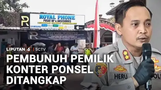 Dua Pembunuh Pemilik Konter Ponsel Ditangkap