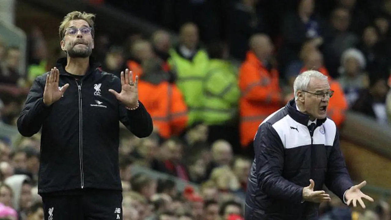 jurgen klopp - claudio ranieri