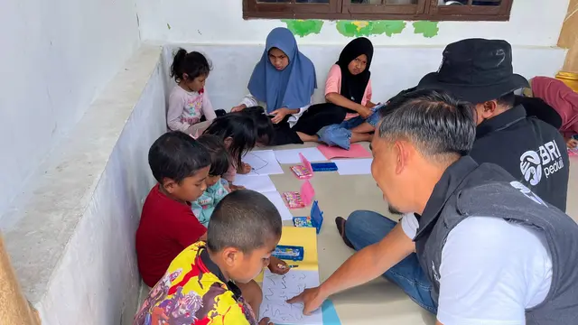 BRI Perkuat Pemulihan Pascabencana, Gelar Program Trauma Healing untuk Anak Terdampak Banjir di Sumatera