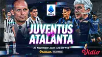 Link Live Streaming Big Match Liga Italia : Juventus Vs Atalanta di Vidio. (Sumber : dok. vidio.com)