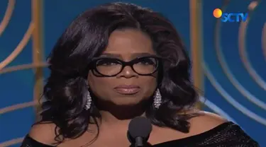 Oprah  sempat menyatakan tak pernah berpikir menjadi presiden menyatakan siap penuhi permintaan banyak orang yang resah dengan Donald Trump