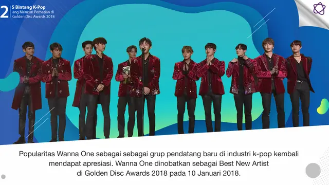[Bintang] 5 Bintang K-Pop yang Mencuri Perhatian di Golden Disc Awards 2018
