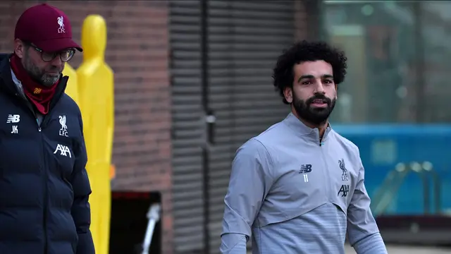 Lihat Latihan Pemain Liverpool Jelang Lawan KRC Genk