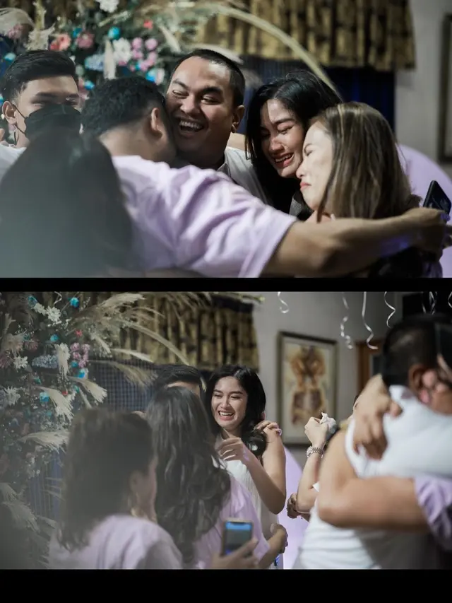 Momen Lamaran Romantis Ochi Rosdiana dan Kekasih