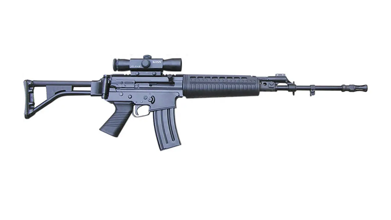 Senjata Pindad SS2-V4 Kal. 5.56 mm (Foto: Pindad)