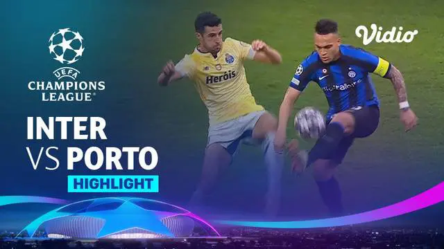 Berita video highlights Liga Champions, Romelu Lukaku cetak gol tunggal saat Inter Milan hadapi Porto, Kamis (23/2/23)