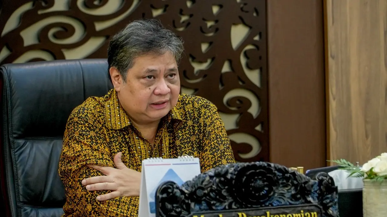 Menteri Koordinator Bidang Perekonomian Airlangga Hartarto