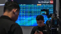 Semua negara yang dikenai tarif timbal balik (resiprokal) pada Rabu lalu akan kembali ke tarif universal sebesar 10 persen. (BAY ISMOYO/AFP)