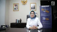 Direktur Utama PT Jasa Marga Desi Arryani (Liputan6.com/Faizal Fanani)
