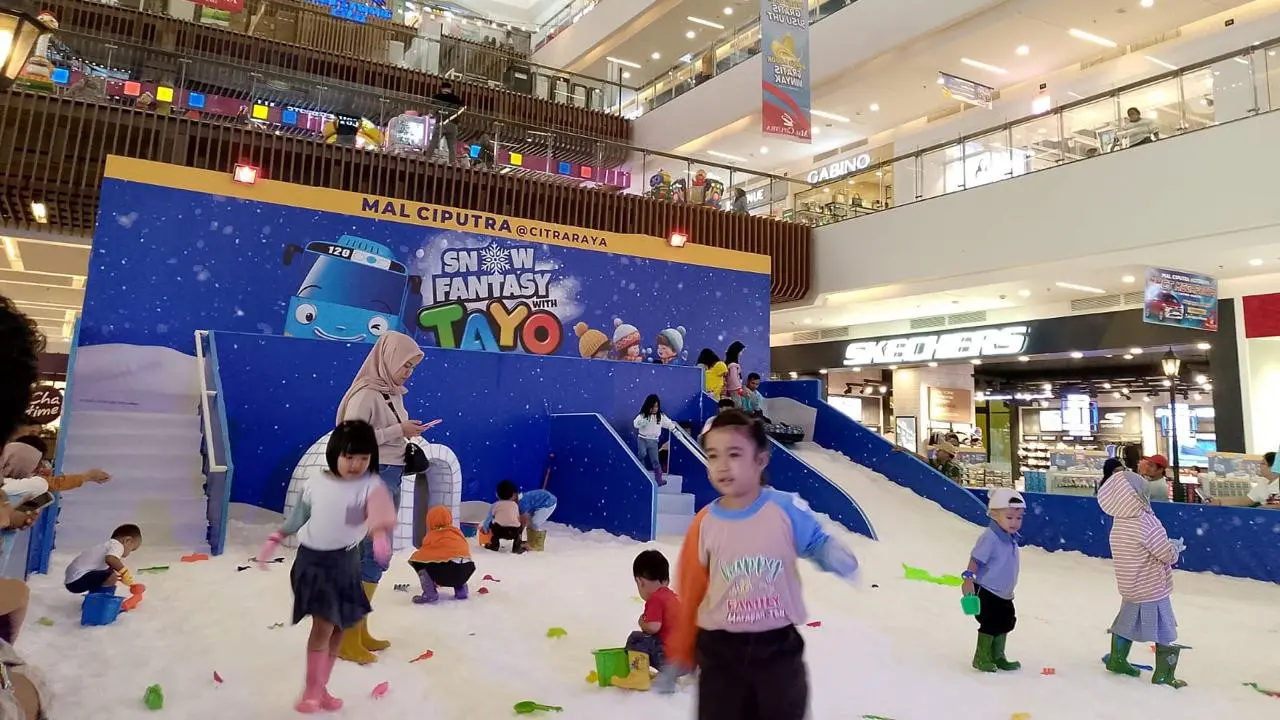 Bermain Salju di Tangerang, Cara Seru Mengisi Liburan Sekolah