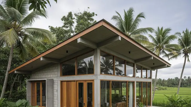 Model Rumah Semi Industrial yang Cocok di Lingkungan Pedesaan