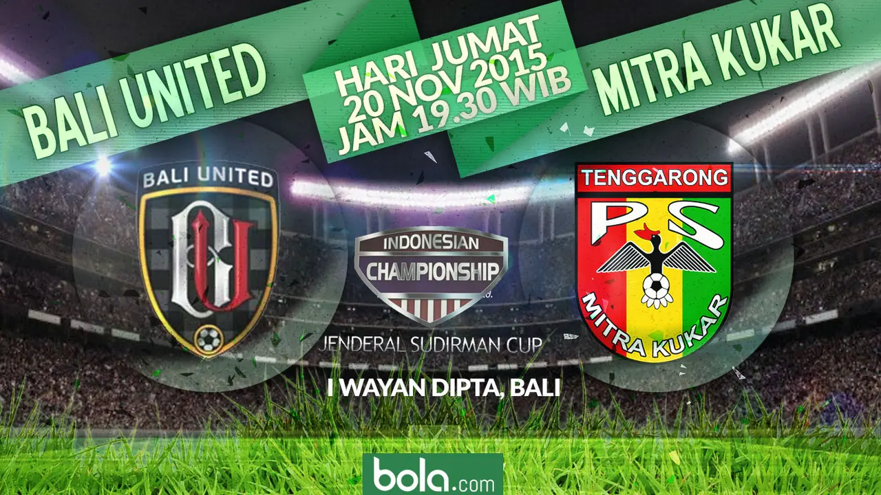 Bali United vs Mitra Kukar (Bola.com/Rudi Riana)