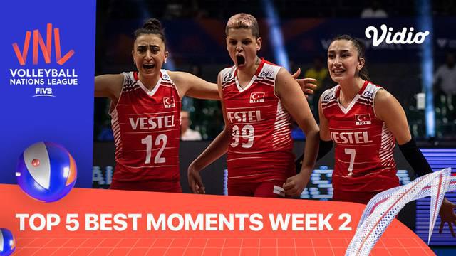 Berita Vide, 5 Momen Terbaik Volleyball Nations League Putri Pekan 2