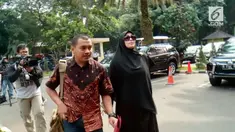 Ketua Yayasan Solidaritas Sahabat Cendana Firza Husein kembali diperiksa penyidik Ditreskrimsus Polda Metro Jaya hari ini, Selasa (11/7/2017). 