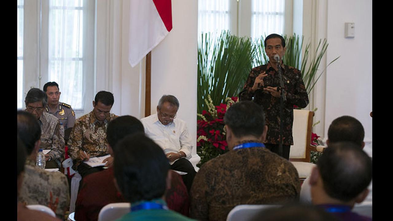Presiden Jokowi Gelar Rakor Dengan Bupati Se-Sumatera