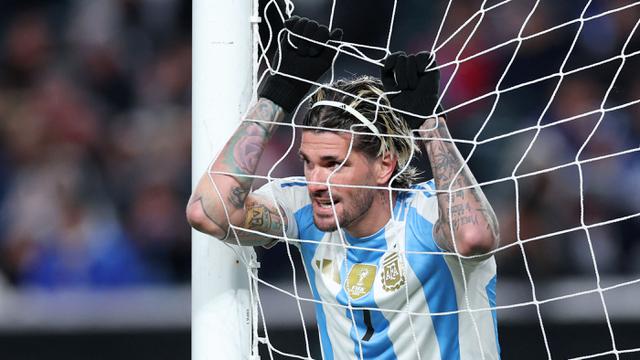 Foto: Tanpa Lionel Messi, Argentina Menang Mudah atas El Savador di Laga FIFA Matchday