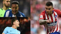 Transfer Lucas Hernandez ke Bayern Munchen menciptakan rekor baru sebagai pembelian bek termahal di dunia. Mahar 80 juta euro dikeluarkan teh Bavarian demi mendatangkan bek kiri tersebut ke Allianz Arena. (Kolase Foto AFP)
