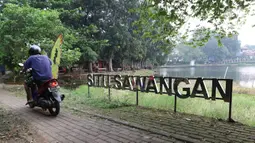 Situ Sawangan merupakan salah satu danau di Depok, Jawa Barat, yang vital sebagai penyangga banjir ke Jakarta.(Liputan6.com/Herman Zakharia)